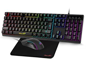 Combo clavier et souris de jeu avec