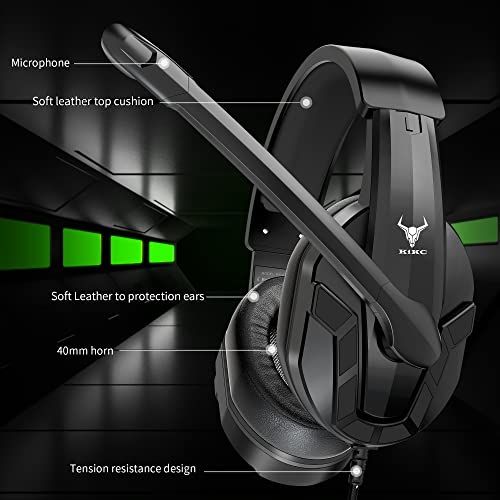 Kikc Casque de jeu PS4 avec micro-2