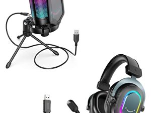 Microphone RVB de jeu