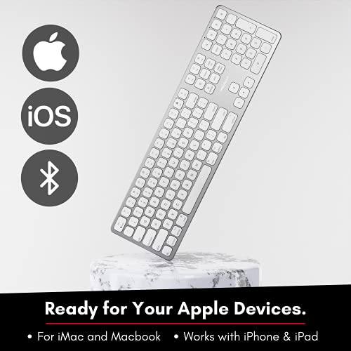 Clavier sans fil Bluetooth Macally pour Mac – Image 2