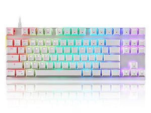 MOTOSPEED Clavier mécanique de jeu professionnel RVB