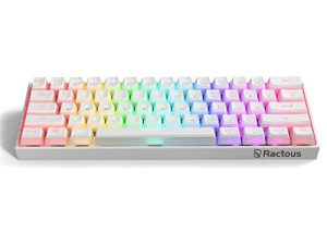 Ractous RTK61P Clavier de jeu mécanique 60