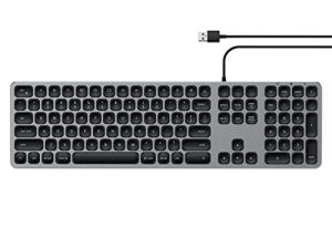 Satechi Clavier filaire USB en aluminium avec