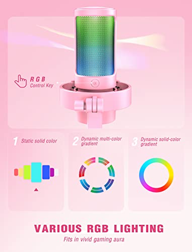 FIFINE Microphone de jeu en streaming USB, – Image 2