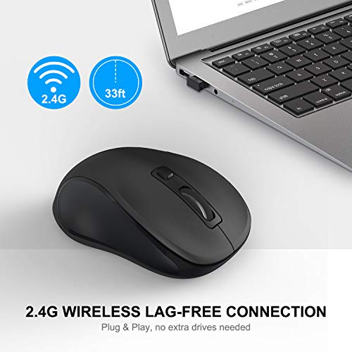 WisFox 2.4G Souris sans fil pour ordinateur – Image 2