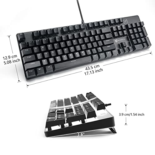 Merdia Clavier Mécanique Clavier Gaming avec Interrupteur-2
