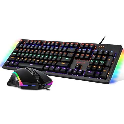 Redragon S117 Clavier Gaming Souris Combo Mécanique-2