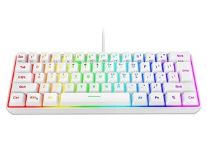 Snpurdiri Clavier de jeu filaire 60 %