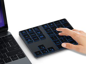 HoRiMe Clavier numérique Bluetooth rétroéclairé