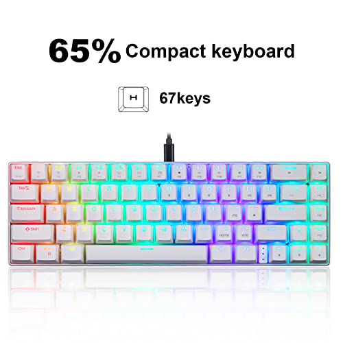 Motospeed CK67 Clavier mécanique filaire 65 % – Image 2