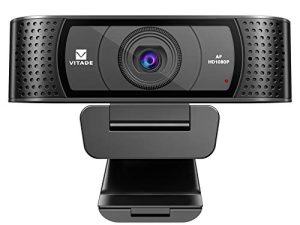 VITADE HD Webcam 1080P avec microphone et