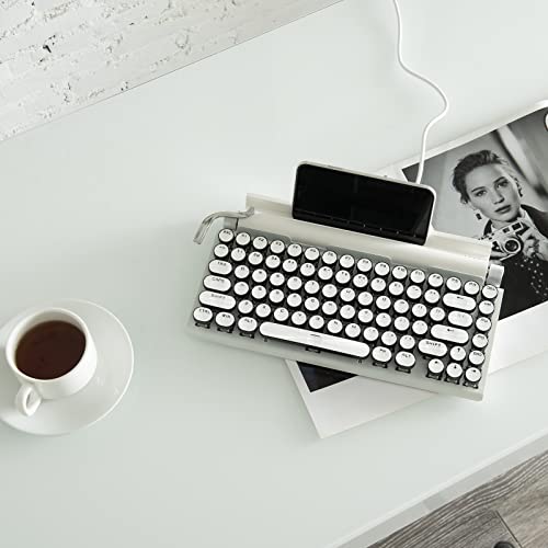 RAZEAK Clavier de machine à écrire sans-2