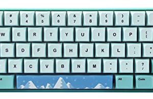 BOYI 61 Mini clavier de jeu mécanique