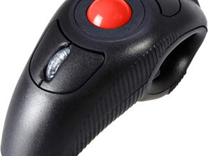 EIGIIS 2.4G Ergonomique Trackball Finger Handheld USB