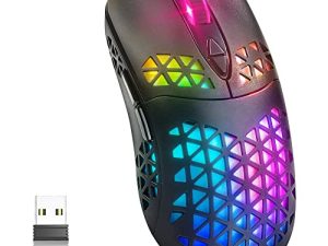 WolfLawS KM-3 Souris de jeu sans fil