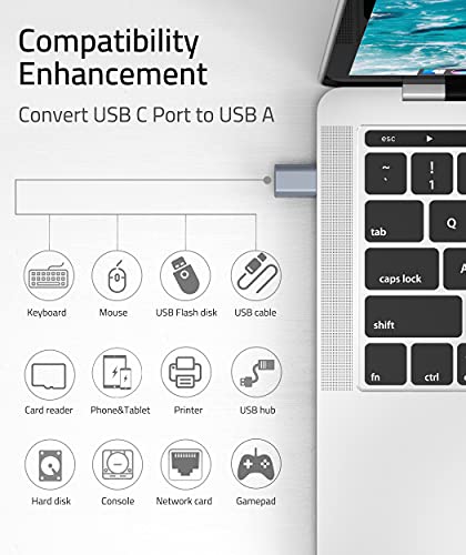 Syntech Adaptateur USB C vers USB Lot-2