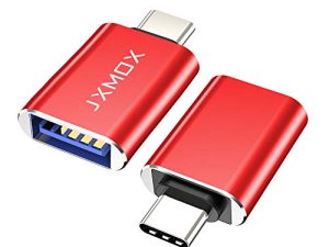 JXMOX Adaptateur USB C vers USB [2-Pack]