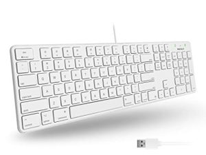 Clavier filaire USB Macally Slim pour Mac