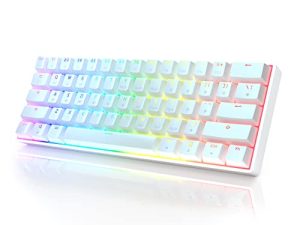 HK GAMING GK61 Clavier de Jeu Mécanique