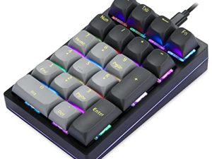Darmoshark Clavier numérique mécanique Hot-Swap GATERON Switch