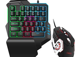Clavier et souris de jeu RVB à