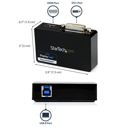 StarTech.com Adaptateur USB 3.0 vers HDMI/DVI - – Image 2