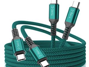 Elebase Lot de 2 câbles USB C