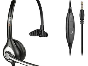 Wantek Casque de téléphone portable mono avec