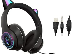 Zuri Sana Casque de jeu filaire AUX