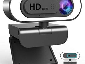 Webcam de streaming avec microphone Ring Light-HD