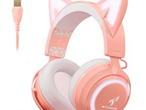 Casques de jeu SOMIC GS510 or rose