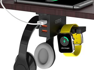 Support de casque avec chargeur USB COZOO