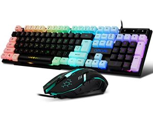 Combo clavier et souris de jeu filaire