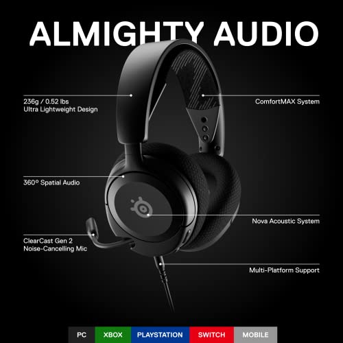 NOUVEAU Casque de jeu multi-système SteelSeries Arctis-2