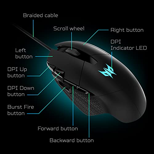 Souris de jeu Acer Predator Cestus 315 – Image 2