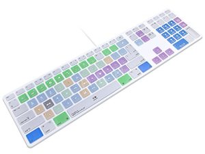 HRH Silicone Shortcuts Keyboard Cover Skin avec
