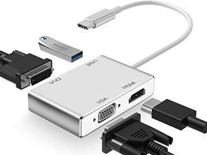 Weton Adaptateur USB C vers HDMI DVI