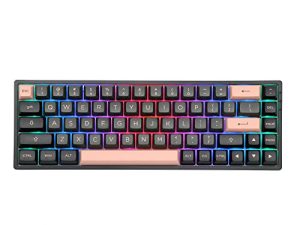 EPOMAKER AKKO 3068B Plus Noir & Rose