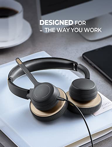 Casque USB avec microphone pour PC/Mac/ordinateur portable, – Image 2