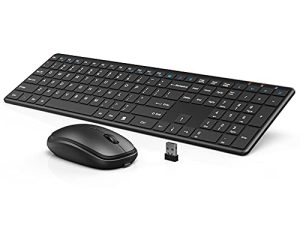 Clavier et souris sans fil rechargeables