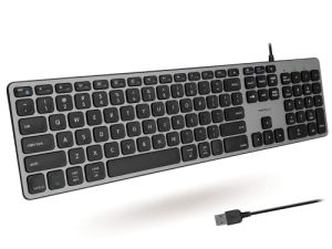 Clavier filaire Macally pour Mac et Windows