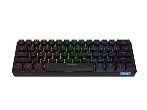 NACODEX STK61 Clavier mécanique sans fil/Bluetooth/filaire 60