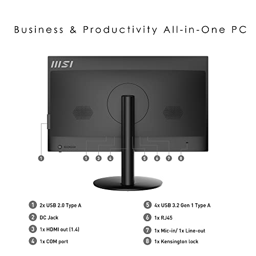 MSI PRO AP241 Ordinateur de bureau tout-en-un, – Image 2