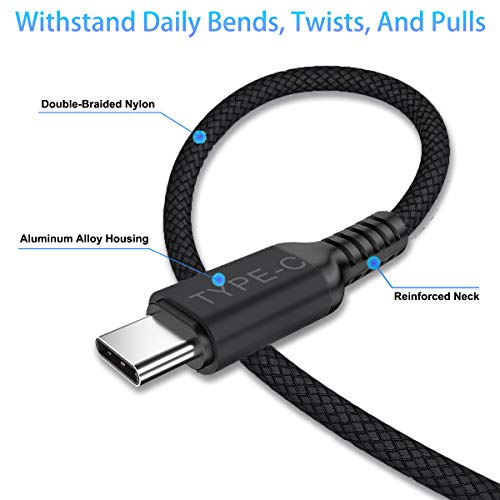 Elebase Lot de 2 câbles USB C – Image 2