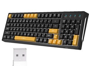 Clavier de jeu sans fil muet