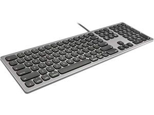 Clavier Mac filaire Xcellon (gris sidéral)