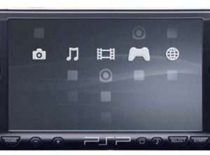 Système de console de jeu portable Sony