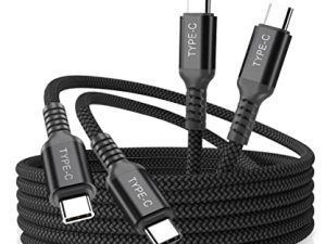 Elebase Lot de 2 câbles USB C