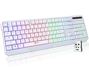 KLIM Chroma Clavier Gamer Sans Fil RVB