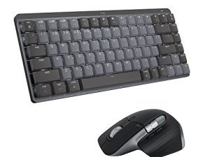 Mini clavier mécanique Logitech MX + souris